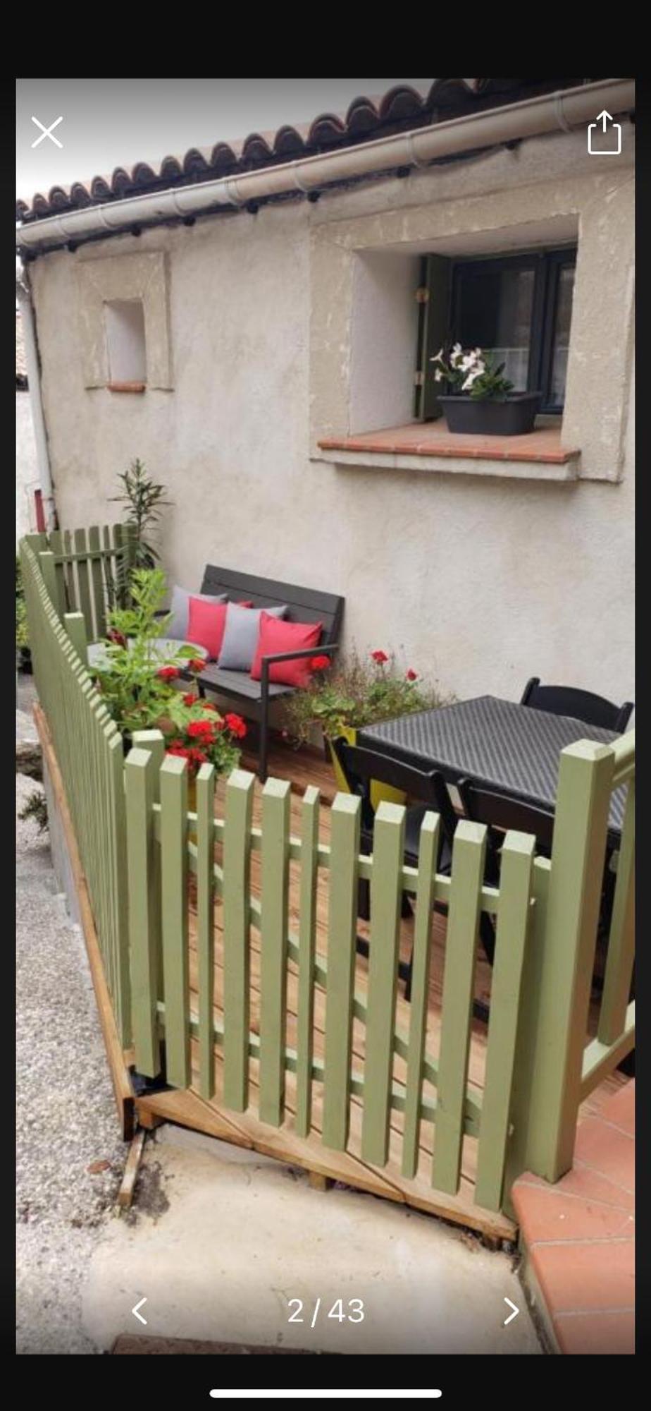 Ferienwohnung Le Balcon Camps-sur-l'Agly Exterior foto